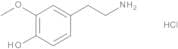 4-(2-Aminoethyl)-2-methoxyphenol Hydrochloride