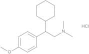 (2RS)-2-Cyclohexyl-2-(4-methoxyphenyl)-N,N-dimethylethanamine Hydrochloride