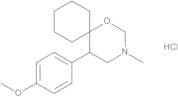 (5RS)-5-(4-Methoxyphenyl)-3-methyl-1-oxa-3-azaspiro[5.5]undecane Hydrochloride