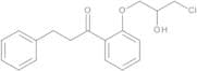 1-[2-[(2RS)-3-Chloro-2-hydroxypropoxy]phenyl]-3-phenylpropan-1-one