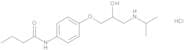 N-[4-[(2RS)-2-Hydroxy-3-[(1-methylethyl)amino]propoxy]phenyl]butanamide Hydrochloride