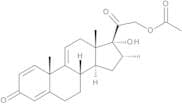 17-Hydroxy-16α-methyl-3,20-dioxopregna-1,4,9(11)-trien-21-yl Acetate