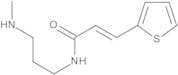 (E)-N-[3-(Methylamino)propyl]-3-(thiophen-2-yl)prop-2-enamide