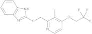 2-[[[3-Methyl-4-(2,2,2-trifluoroethoxy)pyridin-2-yl]methyl]sulphanyl]-1H-benzimidazole