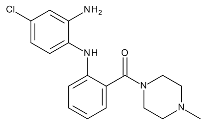 1-[2-[(2-Amino-4-chlorophenyl)amino]benzoyl]-4-methylpiperazine
