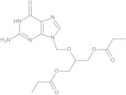 2-[(2-Amino-6-oxo-1,6-dihydro-9H-purin-9-yl)methoxy]propane-1,3-diyl Dipropanoate (Ganciclovir Dip…