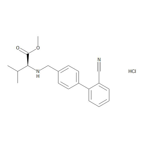 N-[(2'-Cyano[1,1'-biphenyl]-4-yl)methyl]-L-valine Methyl Ester Hydrochloride