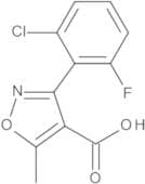 3-(2-Chloro-6-fluorophenyl)-5-methylisoxazole-4-carboxylic Acid