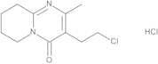3-(2-Chloroethyl)-2-methyl-6,7,8,9-tetrahydro-4H-pyrido[1,2-a]pyrimidin-4-one Hydrochloride (Rispe…