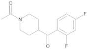 1-[4-(2,4-Difluorobenzoyl)piperidin-1-yl]ethanone
