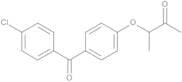 (3RS)-3-[4-(4-Chlorobenzoyl)phenoxy]butan-2-one