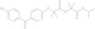 1-Methylethyl 2-[[2-[4-(4-Chlorobenzoyl)phenoxy]-2-methylpropanoyl]oxy]-2-methylpropanoate
