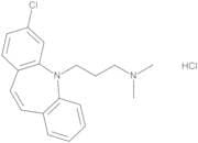 3-(3-Chloro-5H-dibenzo[b,f]azepin-5-yl)-N,N-dimethylpropan-1-amine Hydrochloride