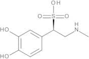 (1R)-1-(3,4-Dihydroxyphenyl)-2-methylaminoethanesulphonic Acid (Adrenaline β-Sulphonate)