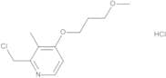 2-Chloromethyl-3-methyl-4-(3-methoxypropoxy)pyridine Hydrochloride