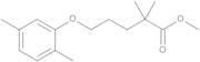 Methyl 5-(2,5-dimethylphenoxy)-2,2-dimethylpentanoate (Gemfibrozil Methyl Ester)