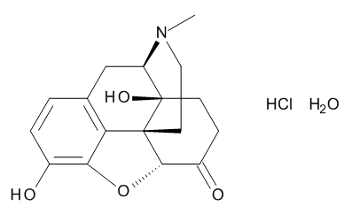 Oxymorphone Hydrochloride Monohydrate