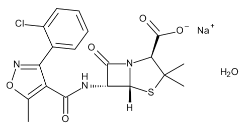 Cloxacillin Sodium Monohydrate