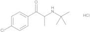 2-(tert-Butylamino)-4'-chloropropiophenone Hydrochloride
