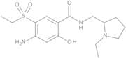 4-Amino-N-[[(2RS)-1-ethyl-pyrrolidin-2-yl]methyl]-5-(ethylsulphonyl)-2-hydroxybenzamide