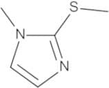 1-Methyl-2-(methylsulphanyl)-1H-imidazole