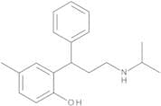 4-Methyl-2-[(1RS)-3-[(1-methylethyl)amino]-1-phenylpropyl]phenol ((RS)-Desisopropyltolterodine)