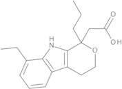 2-[(1RS)-8-Ethyl-1-propyl-1,3,4,9-tetrahydropyrano[3,4-b]indol-1-yl]acetic Acid (1-Propyl Etodolac)