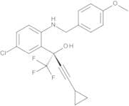(S)-5-Chloro-α-(2-cyclopropylethynyl)-2-[[(4-methoxyphenyl)methyl]amino]-α-(trifluoro-methyl)benze…