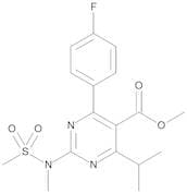 Methyl 4-(4-Fluorophenyl)-6-(1-methylethyl)-2-(methanesulfonamido)pyrimidine-5-carboxylate