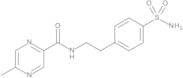 5-Methyl-N-[2-(4-sulphamoylphenyl)ethyl]pyrazine-2-carboxamide