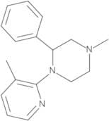 (2RS)-4-Methyl-1-(3-methylpyridin-2-yl)-2-phenylpiperazine
