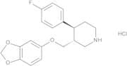 (3R,4S)-3-[(1,3-Benzodioxol-5-yloxy)methyl]-4-(4-fluorophenyl)piperidine Hydrochloride ((+)-trans-…