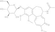N-[(7S,12aRa)-3-(β-D-Glucopyranosyloxy)-1,2,10-trimethoxy-9-oxo-5,6,7,9-tetrahydrobenzo[a]heptalen…
