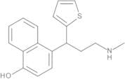 4-[(1RS)-3-(Methylamino)-1-(thiophen-2-yl)propyl]naphthalen-1-ol