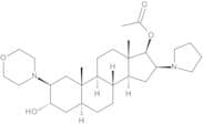 3α-Hydroxy-2β-(morpholin-4-yl)-16β-(pyrrolidin-1-yl)-5α-androstan-17β-yl Acetate