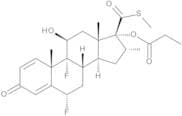 6α,9-Difluoro-11β-hydroxy-16α-methyl-17-[(methylsulfanyl)carbonyl]-3-oxoandrosta-1,4-dien-17α-yl P…