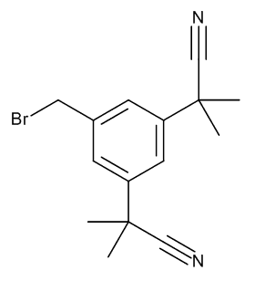 2,2'-[5-(Bromomethyl)benzene-1,3-diyl]bis(2-methylpropanenitrile)