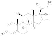 9-Chloro-11β,17,21-trihydroxy-16α-methylpregna-1,4-diene-3,20-dione (Icometasone)