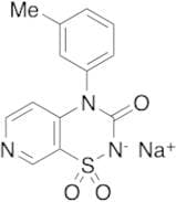 4-(3-Methylphenyl)-2H-pyrido[4,3-e]-1,2,4-thiadiazin-3(4H)-one 1,1-Dioxide
