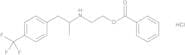 2-[[(1RS)-1-Methyl-2-[4-(trifluoromethyl)phenyl]ethyl]amino]ethyl Benzoate Hydrochloride