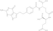 (2S)-2-[[(4S)-4-[[4-[2-(2-Amino-4-oxo-4,7-dihydro-1H-pyrrolo[2,3-d]pyrimidin-5-yl)ethyl]benzoyl]am…