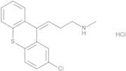 (Z)-3-(2-Chloro-9H-thioxanthen-9-ylidene)-N-methylpropan-1-amine Hydrochloride