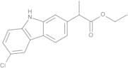 Ethyl (2RS)-2-(6-Chloro-9H-carbazol-2-yl)propanoate (Carprofen Ethyl Ester)