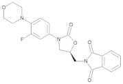 2-[[(5S)-3-[3-Fluoro-4-(4-morpholinyl)phenyl]-2-oxo-5-oxazolidinyl]methyl]-1H-isoindole-1,3(2H)-di…