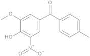 4-Hydroxy-3-methoxy-4'-methyl-5-nitrobenzophenone