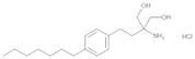 2-Amino-2-[2-(4-heptylphenyl)ethyl]-1,3-propanediol Hydrochloride (Fingolimod Heptyl Analogue)