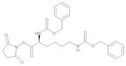 2,5-Dioxopyrrolidin-1-yl (2S)-2,6-Bis(benzyloxycarbonylamino)hexanoate (N,N'-Bis(benzyloxycarbonyl…