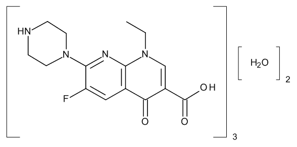 Enoxacin Sesquihydrate