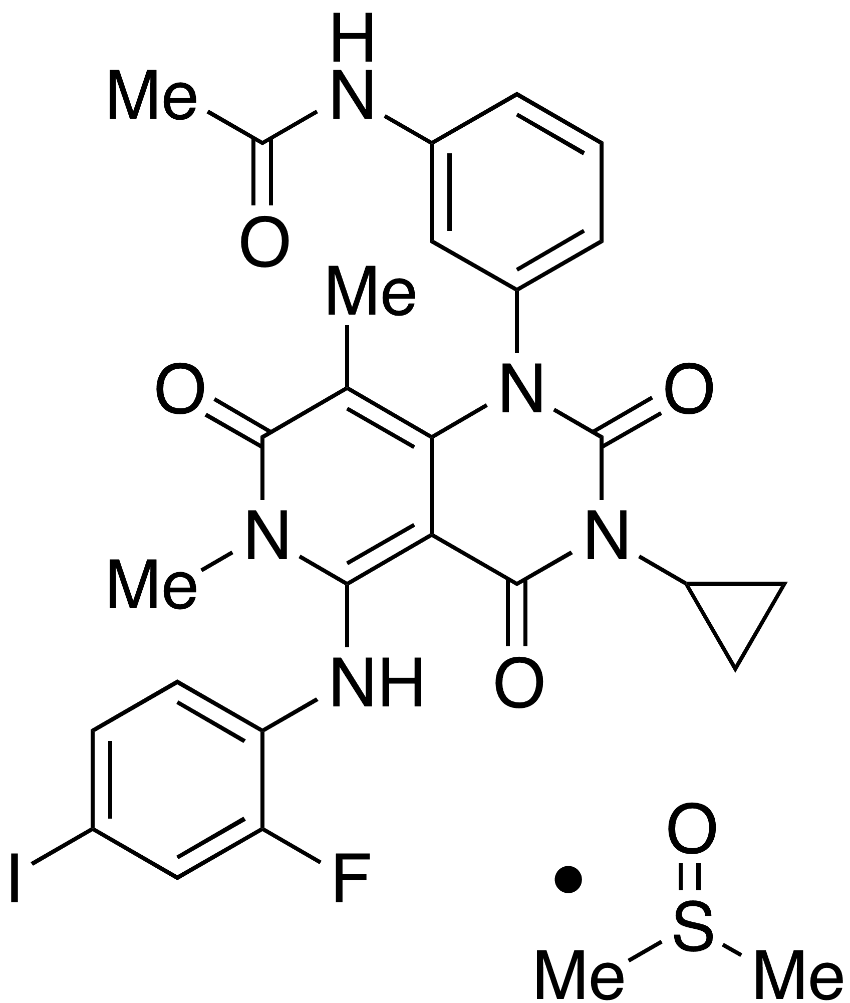 Trametinib Dimethyl Sulfoxide
