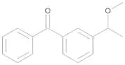 3-(1-Methoxyethyl)benzophenone